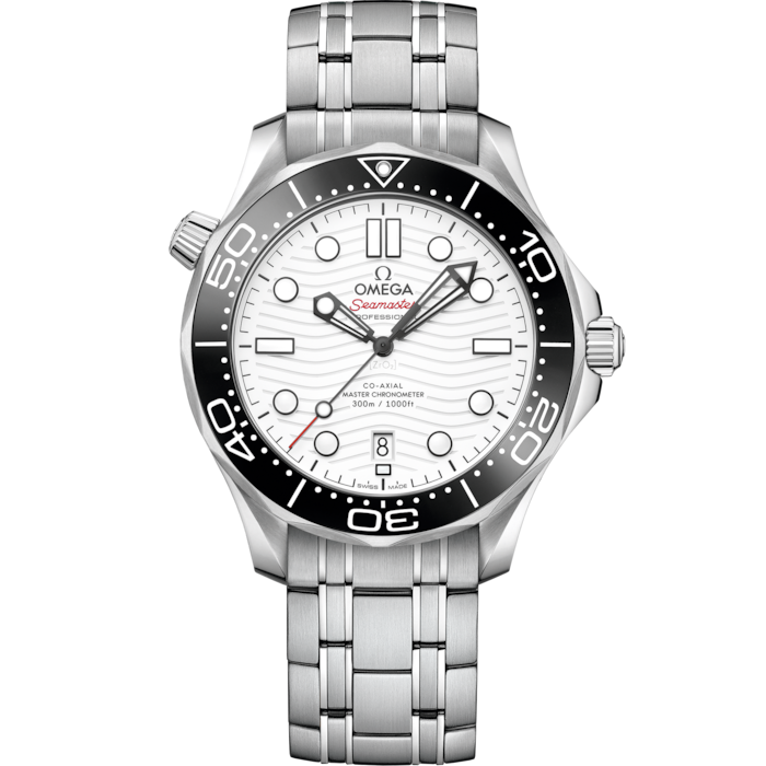 White 2025 dial seamaster