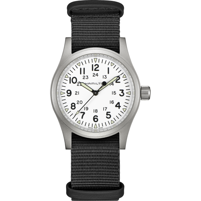 Hamilton KHAKI FIELD MECHANICAL 38mm White H69439411