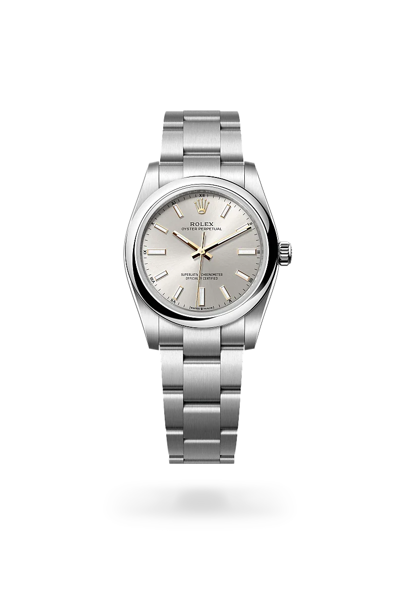 Rolex Oyster Perpetual in Oystersteel, M124200-0001 - IJL Since 1937