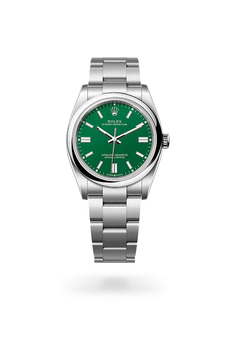 Rolex Oyster Perpetual in Oystersteel, M126000-0005 - IJL Since 1937