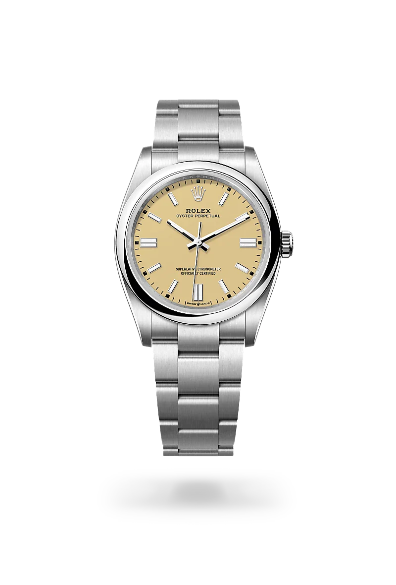 Perpetual Oyster Rolex オイスター 専用空箱　ロレックス OYSTER ROLEX 41mm C for Set Complete 124300 Dial Green ラッピング・包装