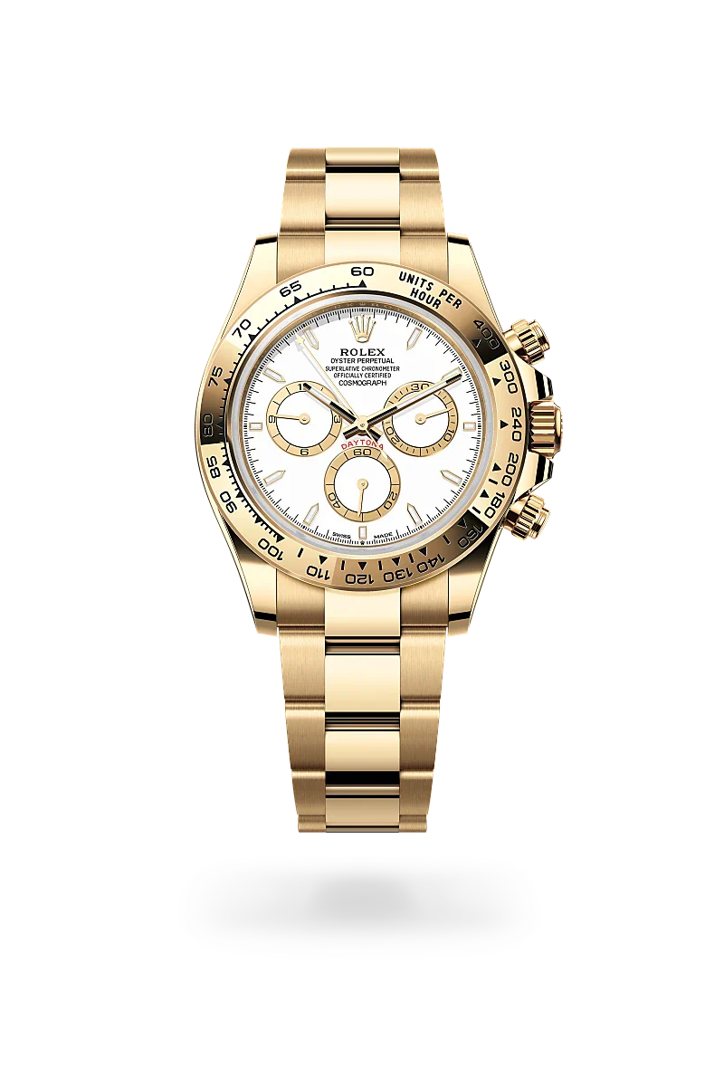 Rolex Cosmograph Daytona in 18 ct yellow gold, M126508-0001 - IJL Since 1937