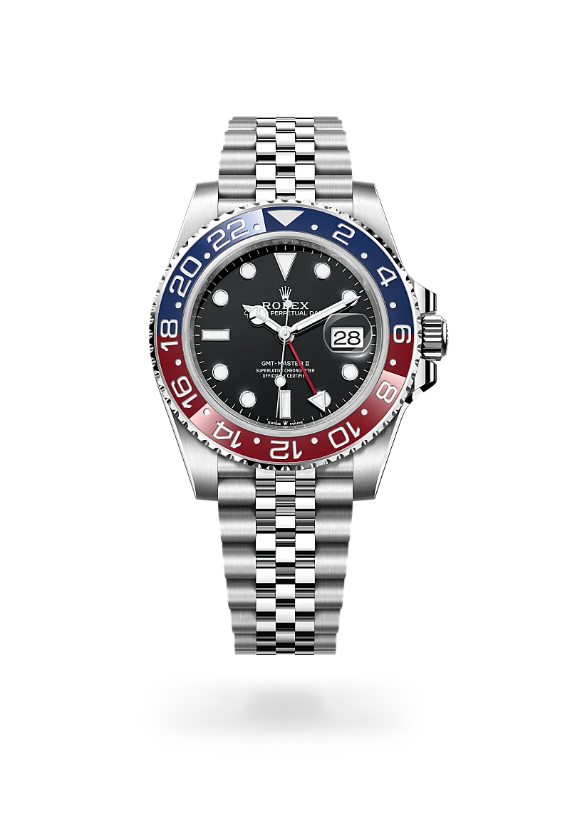 Rolex GMT-Master II in Oystersteel, M126710BLRO-0001 - IJL Since 1937