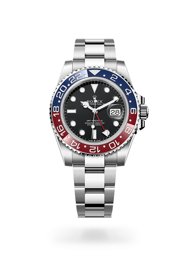 Rolex GMT-Master II in Oystersteel, M126710BLRO-0002 - IJL Since 1937