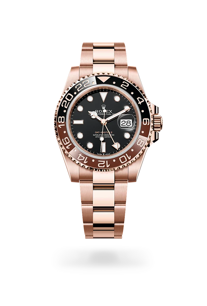 Rolex GMT-Master II in 18 ct Everose gold, M126715CHNR-0001 - IJL Since 1937