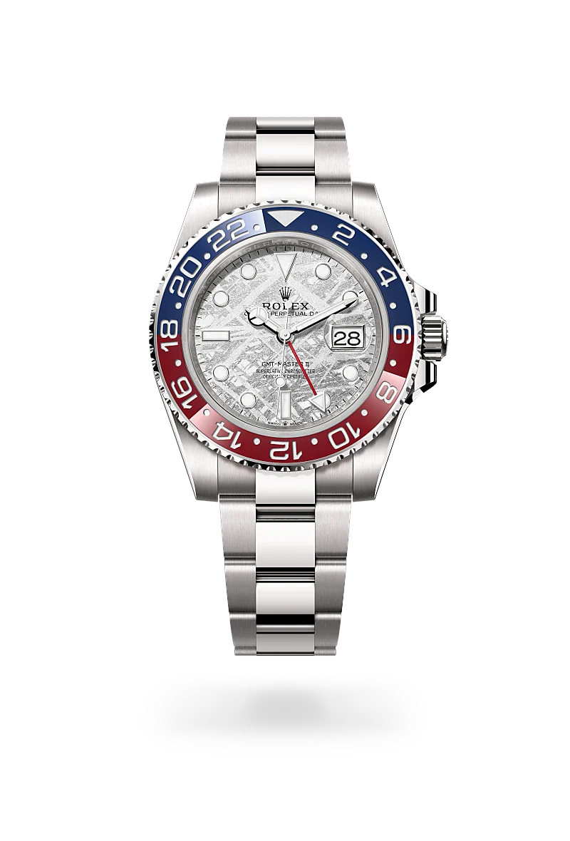 Rolex GMT-Master II in 18 ct white gold, M126719BLRO-0002 - IJL Since 1937
