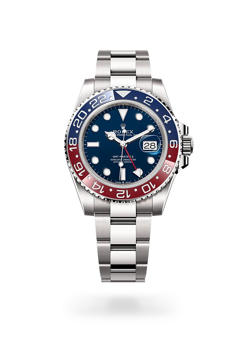 Rolex GMT-Master II in 18 ct white gold, M126719BLRO-0003 - IJL Since 1937