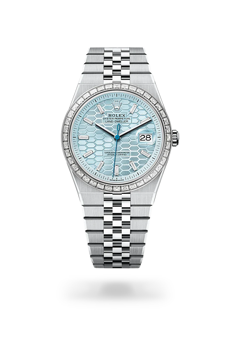 Rolex Land-Dweller in Platinum, M127386TBR-0001 - IJL Since 1937