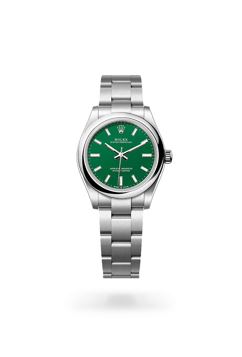 Rolex Oyster Perpetual in Oystersteel, M277200-0006 - IJL Since 1937