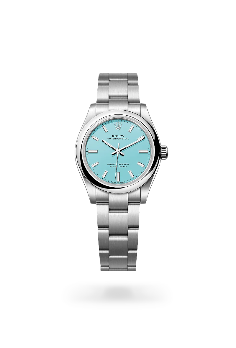 Rolex Oyster Perpetual in Oystersteel, M277200-0007 - IJL Since 1937