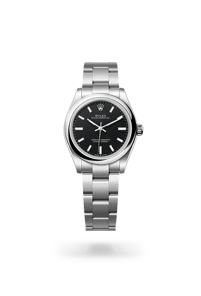 Rolex Oyster Perpetual in Oystersteel, M277200-0016 - IJL Since 1937