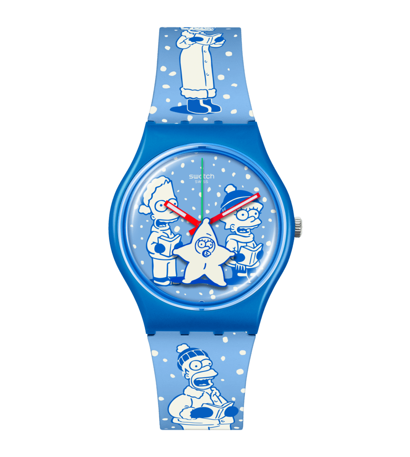 Swatch Watch Simpson's Two Tone Tidings 34mm