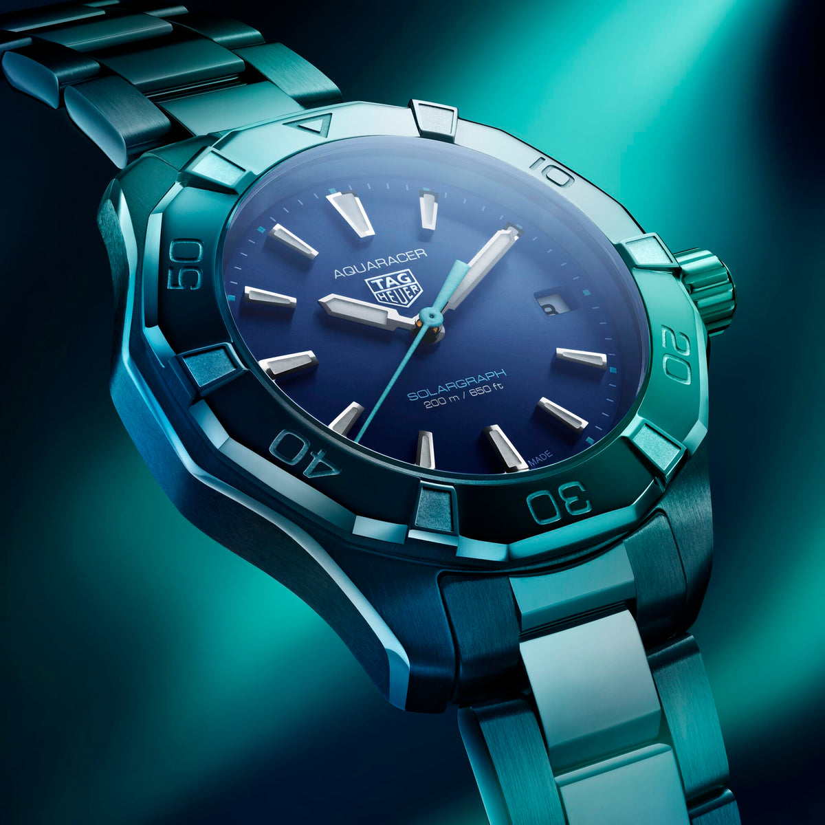 TAG Heuer Aquaracer Professional 200 Solargraph 34mm