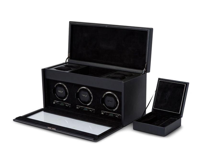 WOLF British Racing Black Triple Winder