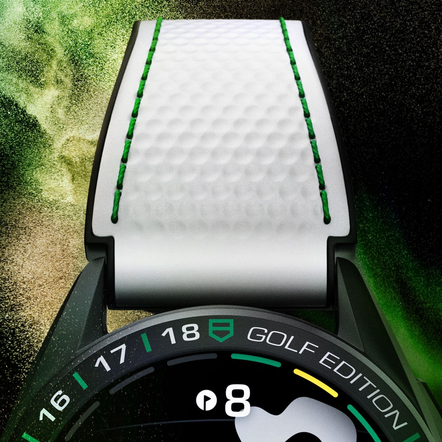 TAG Heuer Connected Golf Edition 45mm, model #SBR8A81.EB0251, at IJL Since 1937