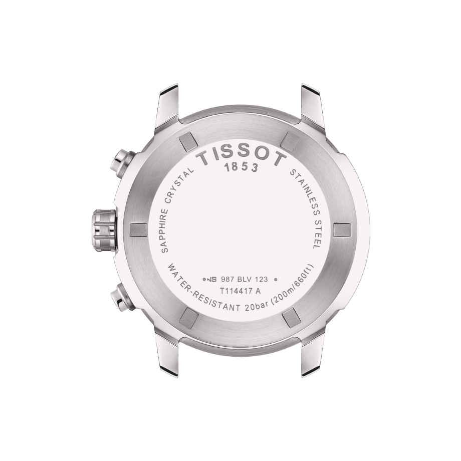 Tissot PRC 200 Chronograph, model #T114.417.17.057.00, at IJL Since 1937