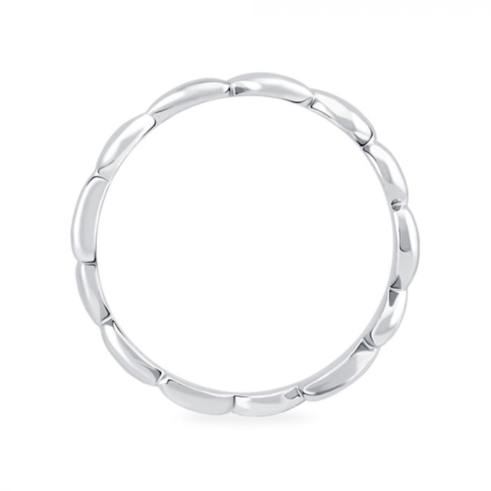 Birks Pebble Silver Stackable Ring