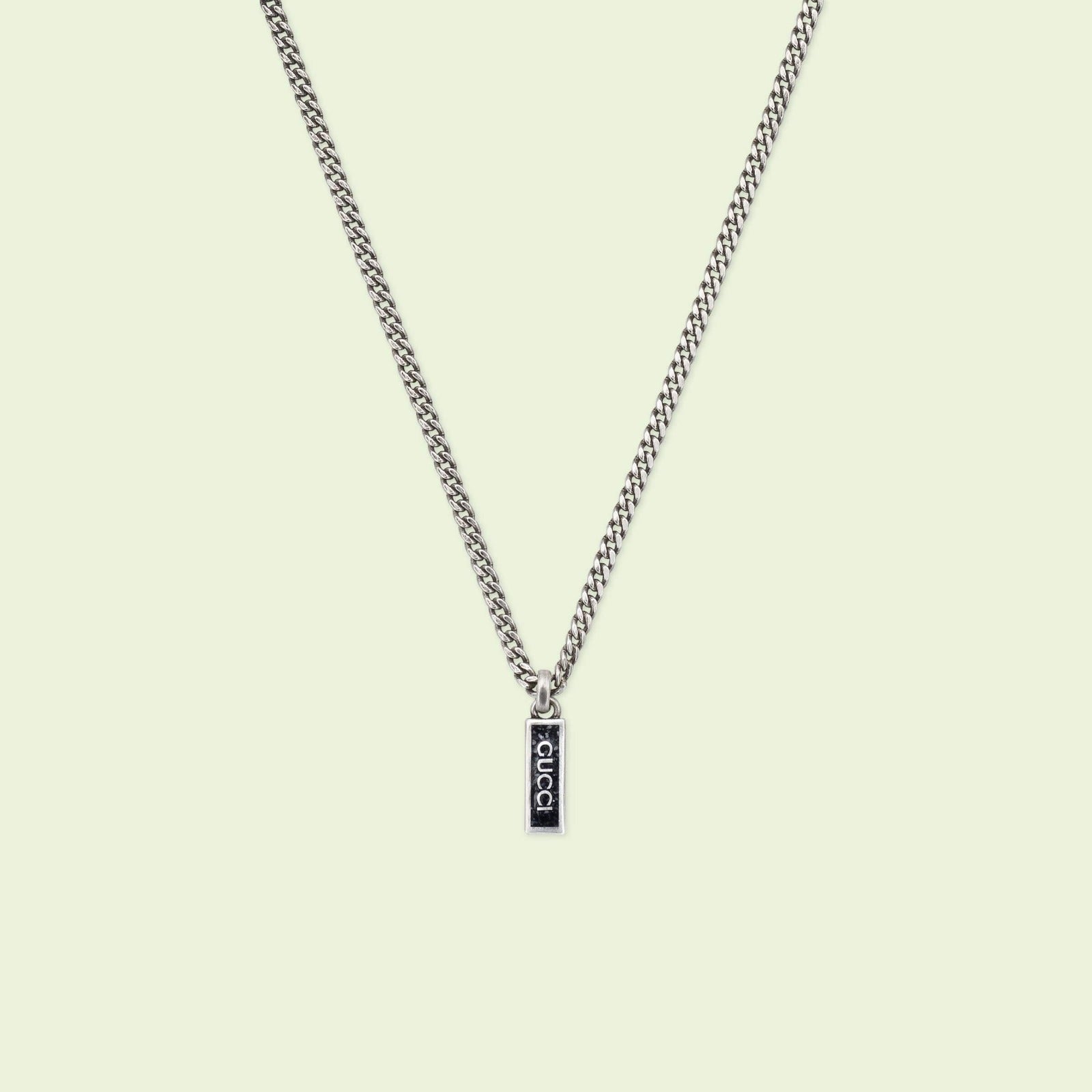 Gucci Tag Necklace