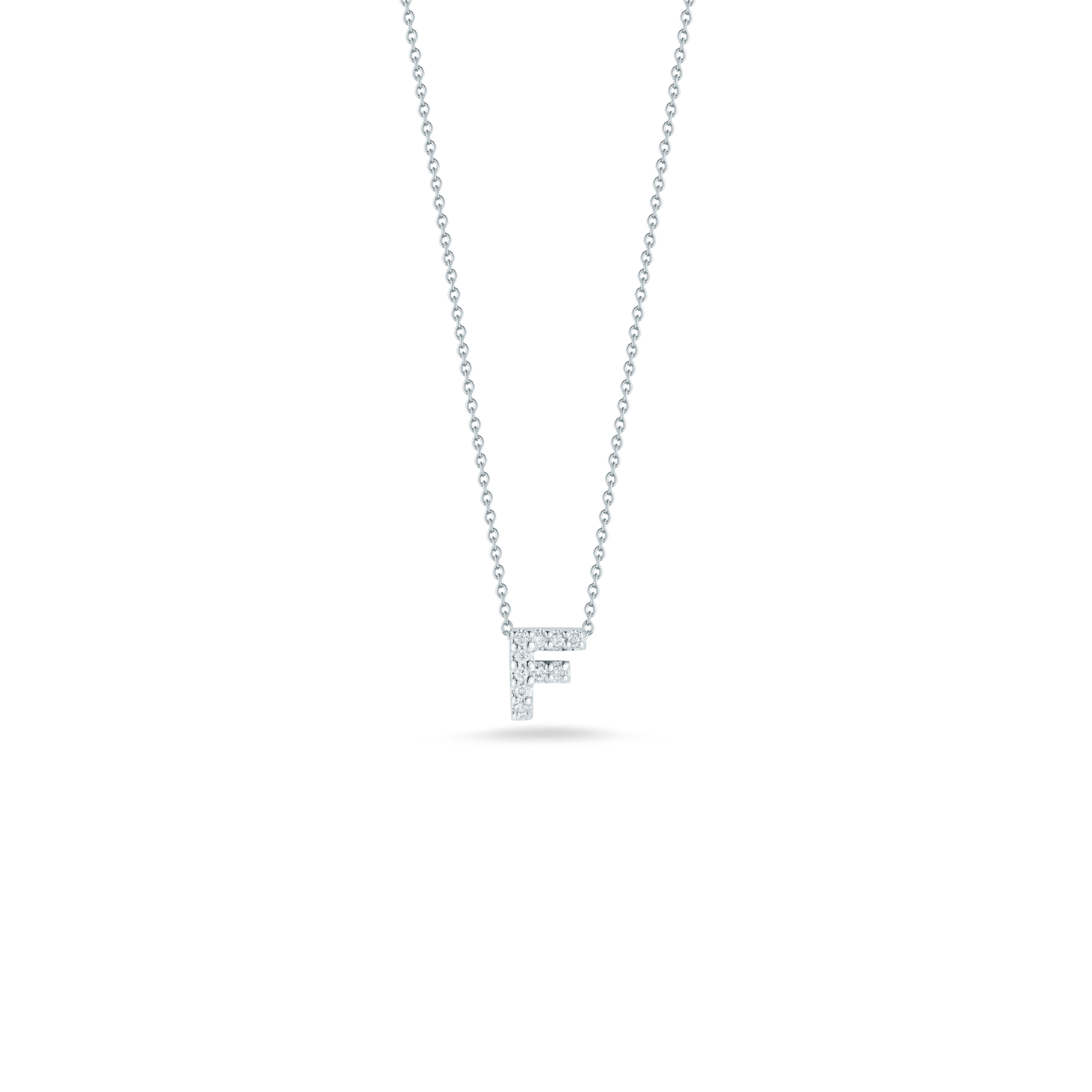 Roberto coin letter necklace on sale