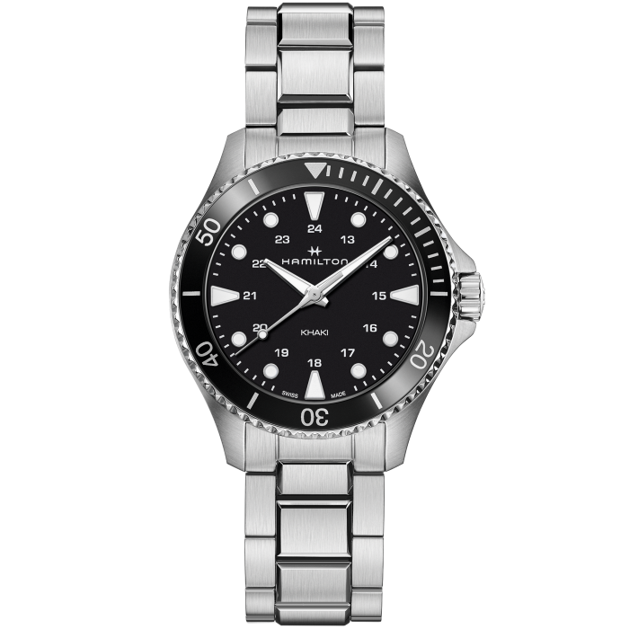 Hamilton Khaki Navy Scuba Quartz, model #H82201131, at IJL Since 1937