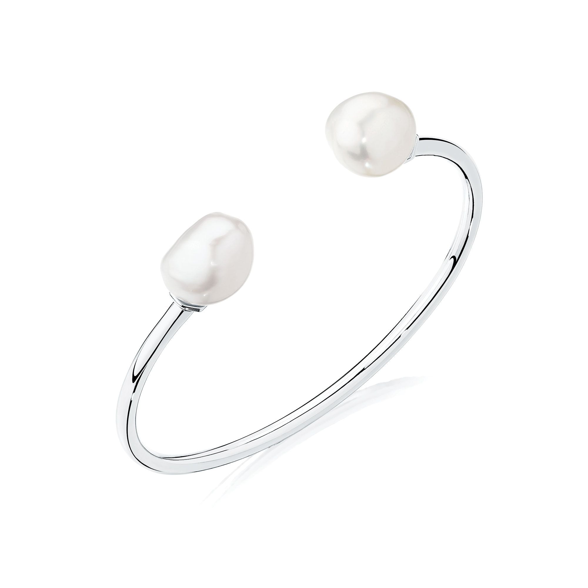 Birks Bee Chic Silver Freshwater Baroque Pearl Bracelet