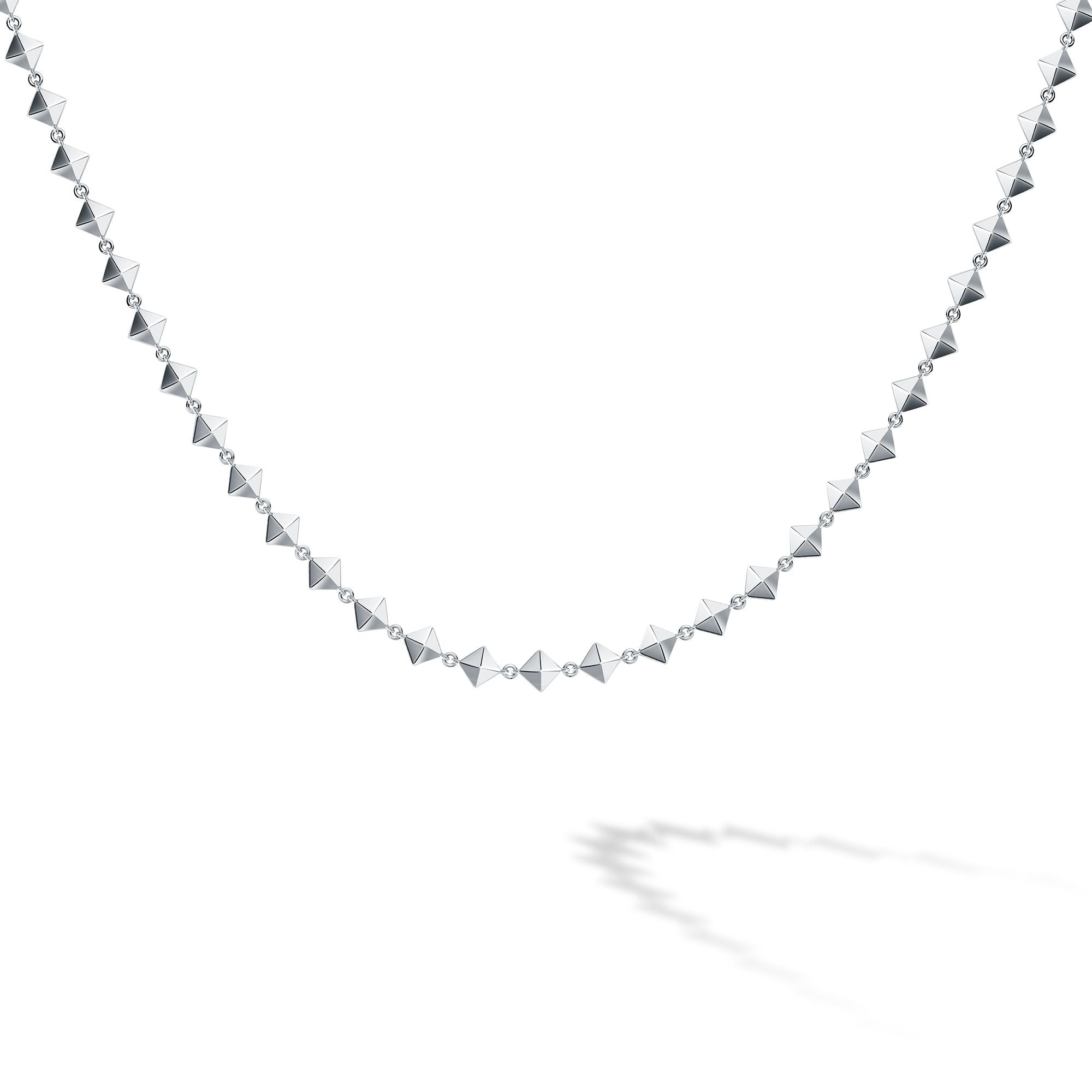 Birks Rock & Pearl Silver Choker Necklace
