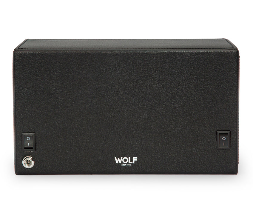 WOLF Double Cub Winder with Cover - Black