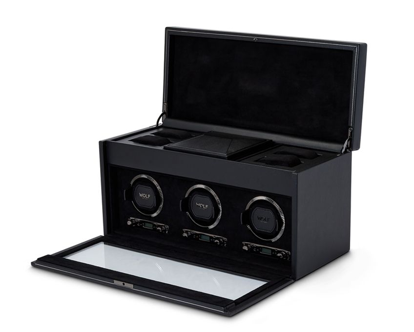 WOLF British Racing Black Triple Winder