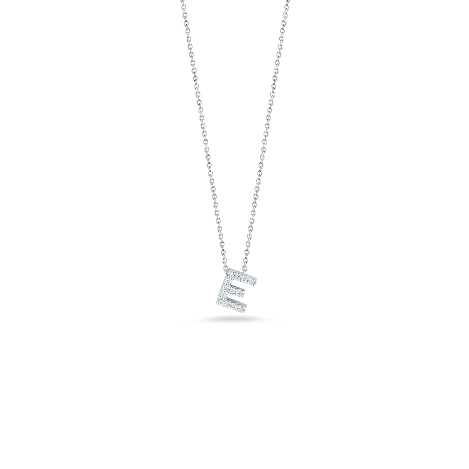 E hot sale pendant necklace