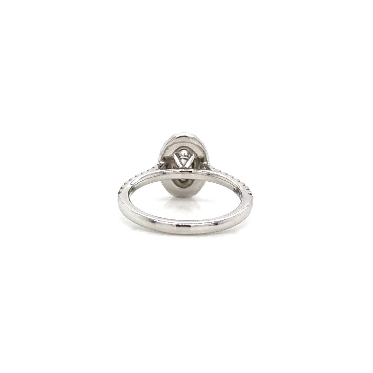 De Beers Forevermark Halo Diamond Engagement Ring