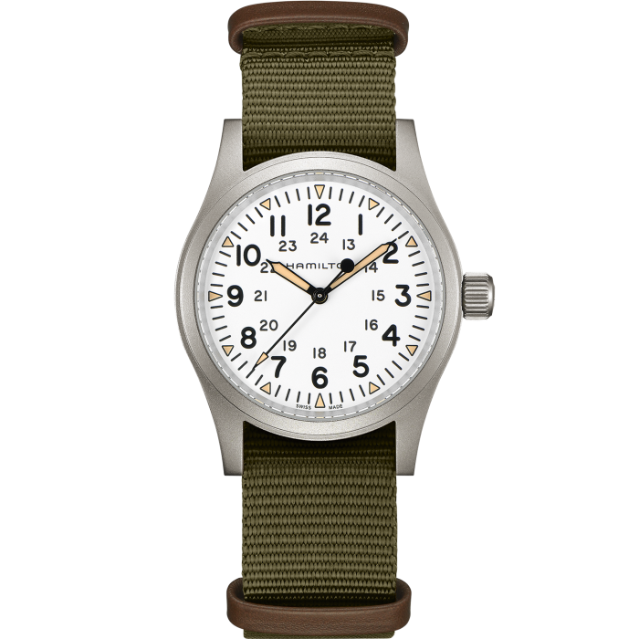 Hamilton Khaki Field Mechanical, model #H69439411, at IJL Since 1937