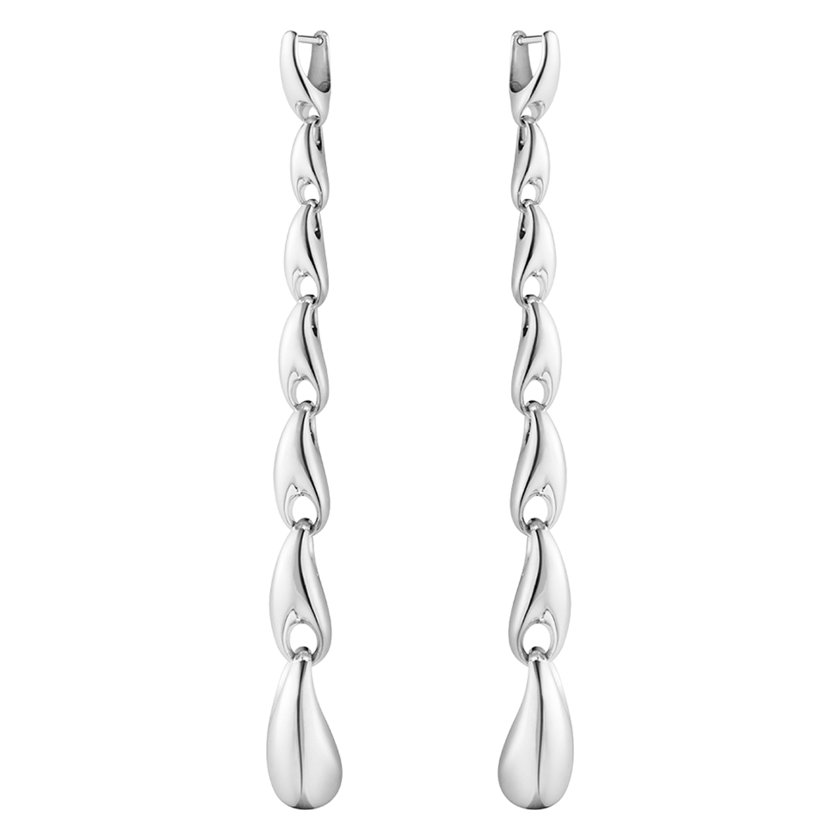 Georg Jensen Reflect Long Dangle Earrings