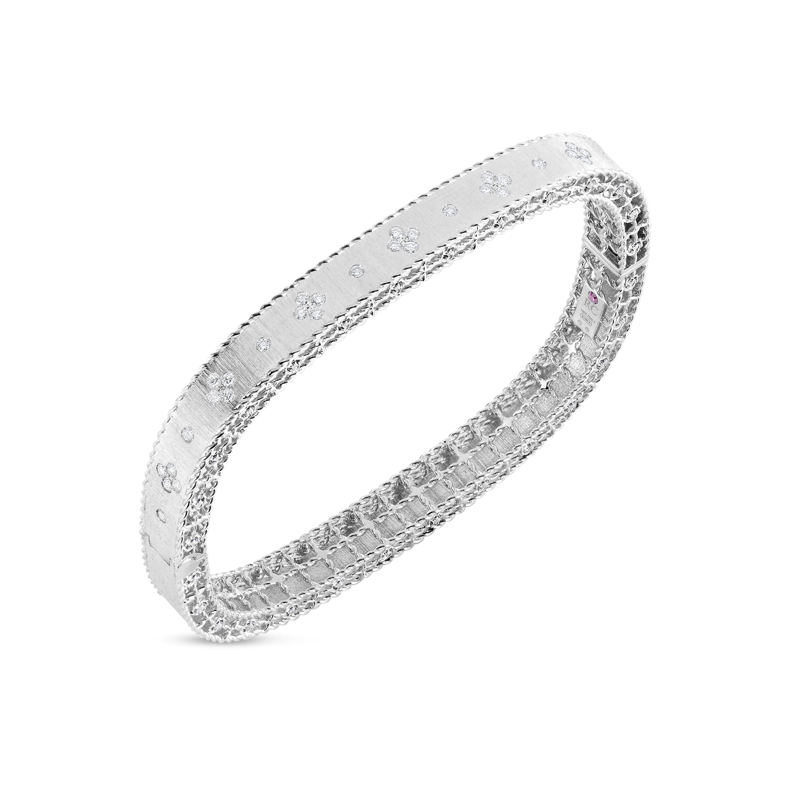 Roberto Coin 18KW Princess Bangle