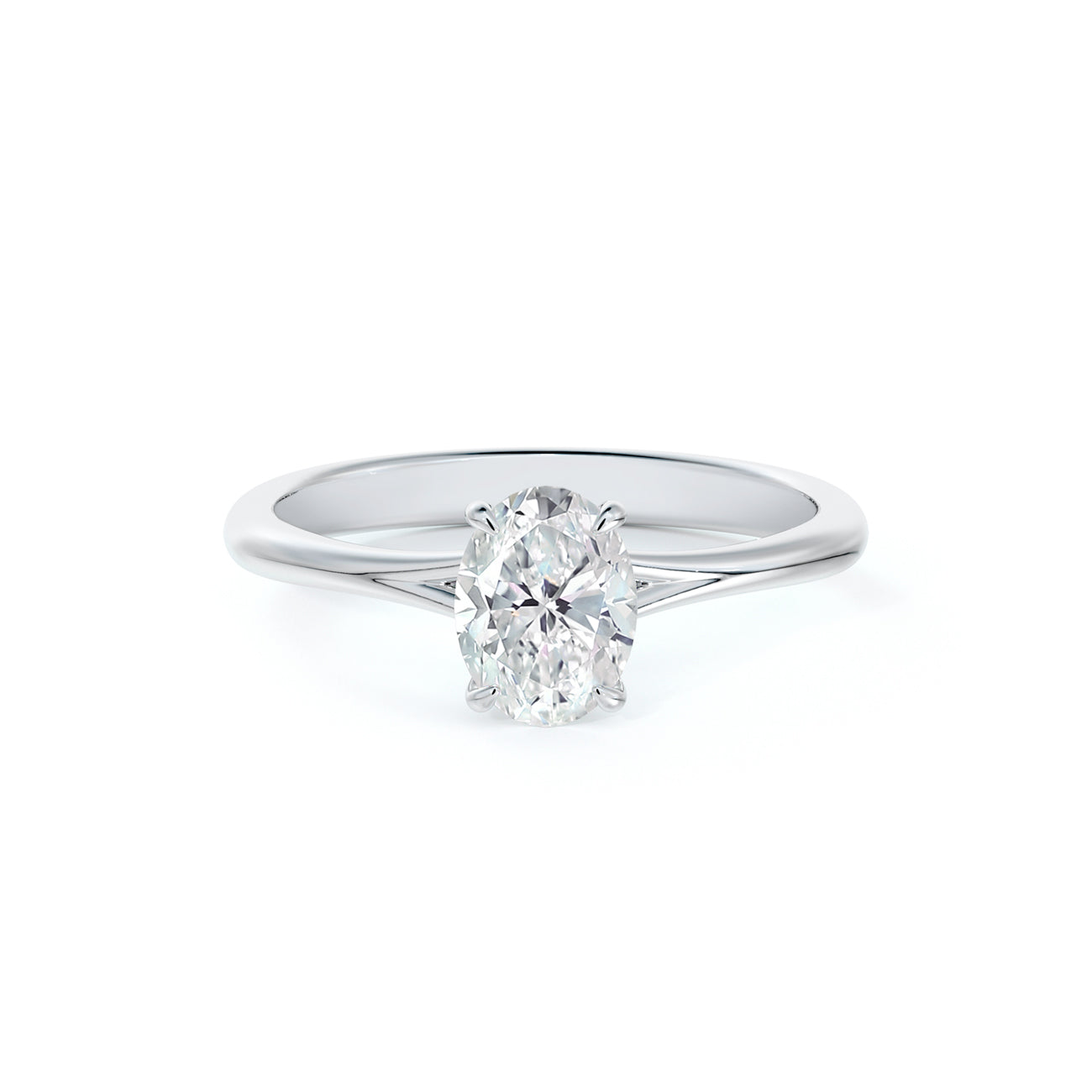 De Beers Forevermark Icon™ Oval Brilliant Engagement Ring