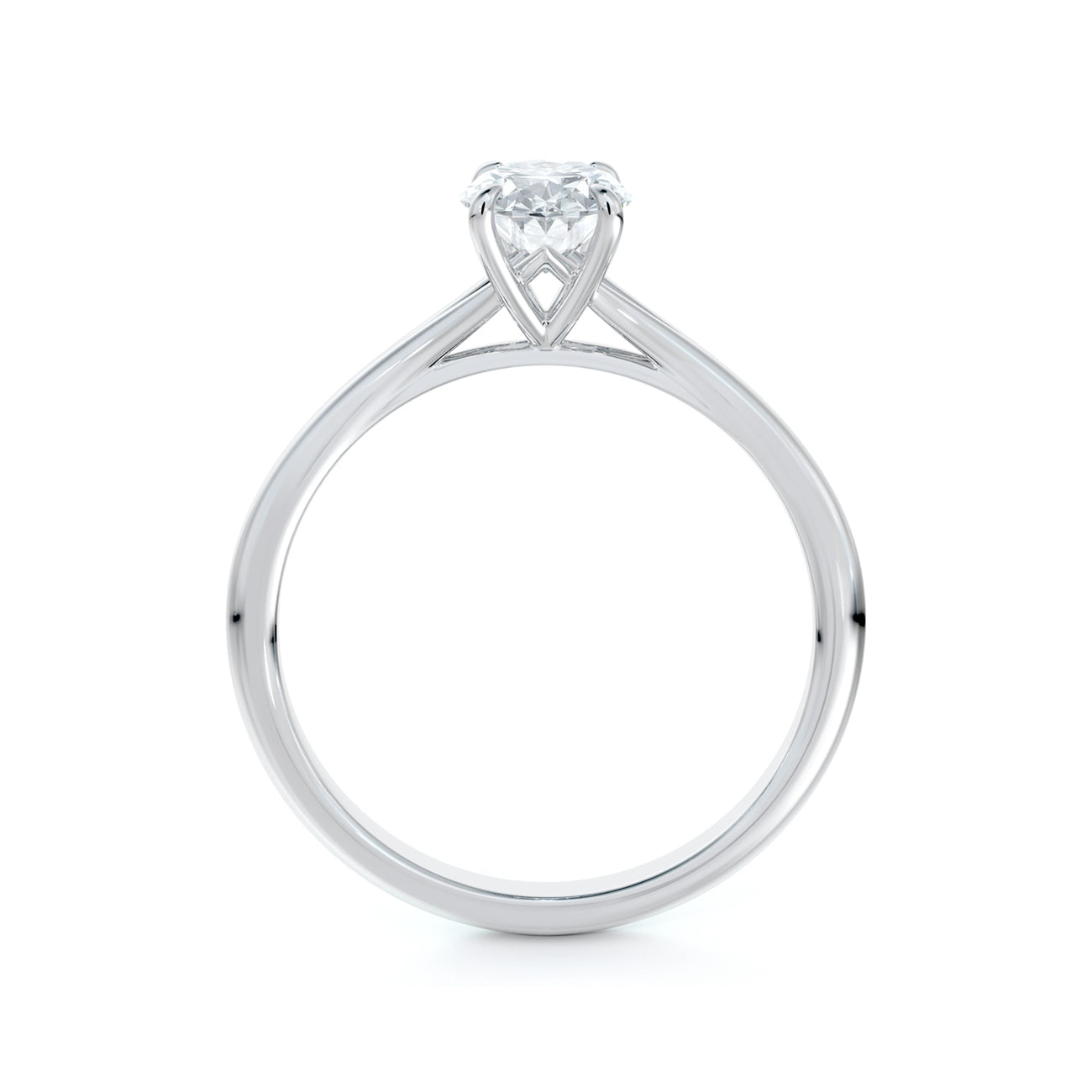 De Beers Forevermark Icon™ Oval Brilliant Engagement Ring