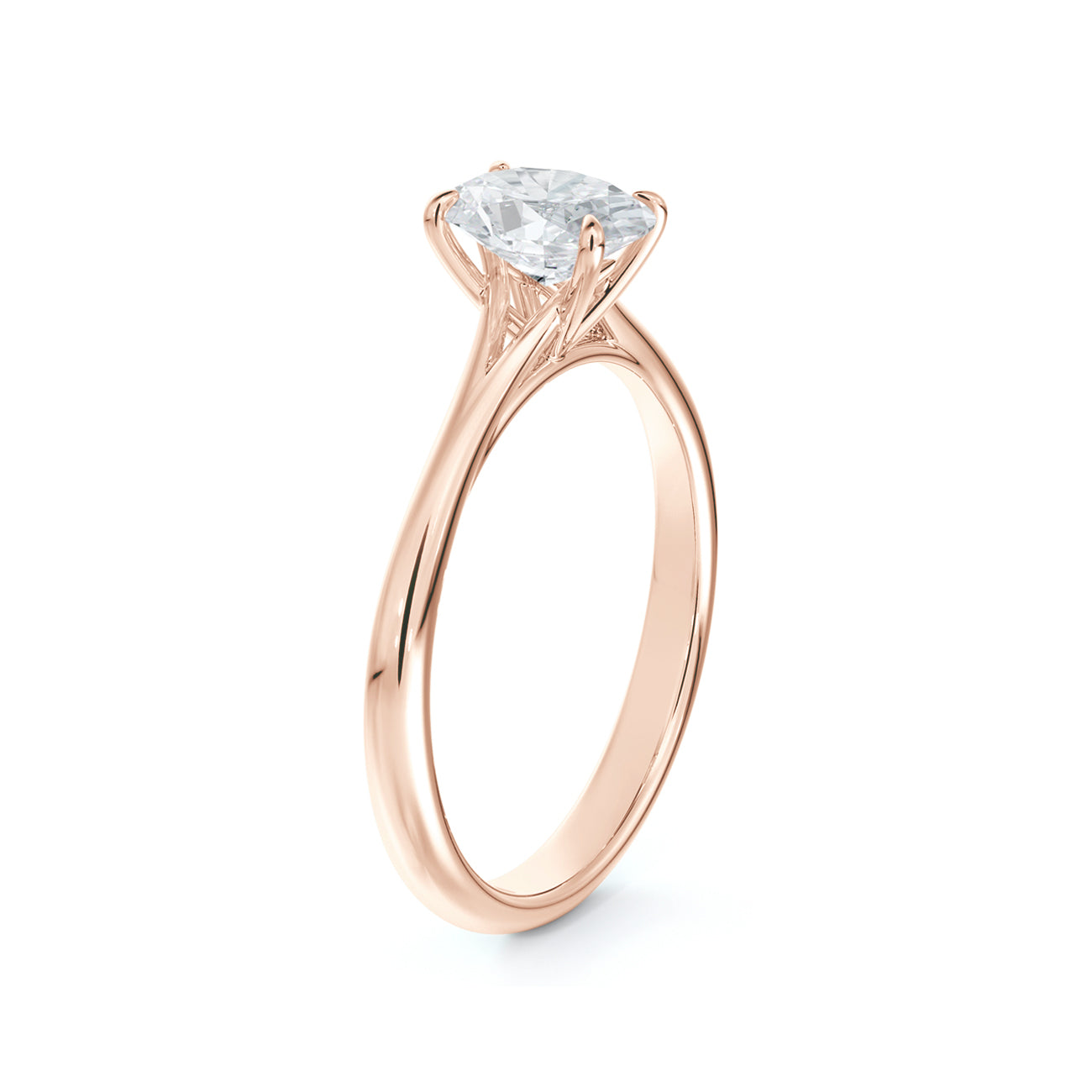 De Beers Forevermark Icon™ Oval Brilliant Engagement Ring