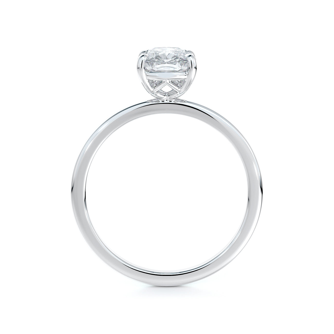 De Beers Forevermark Icon™ Delicate Cushion Brilliant Engagement Ring
