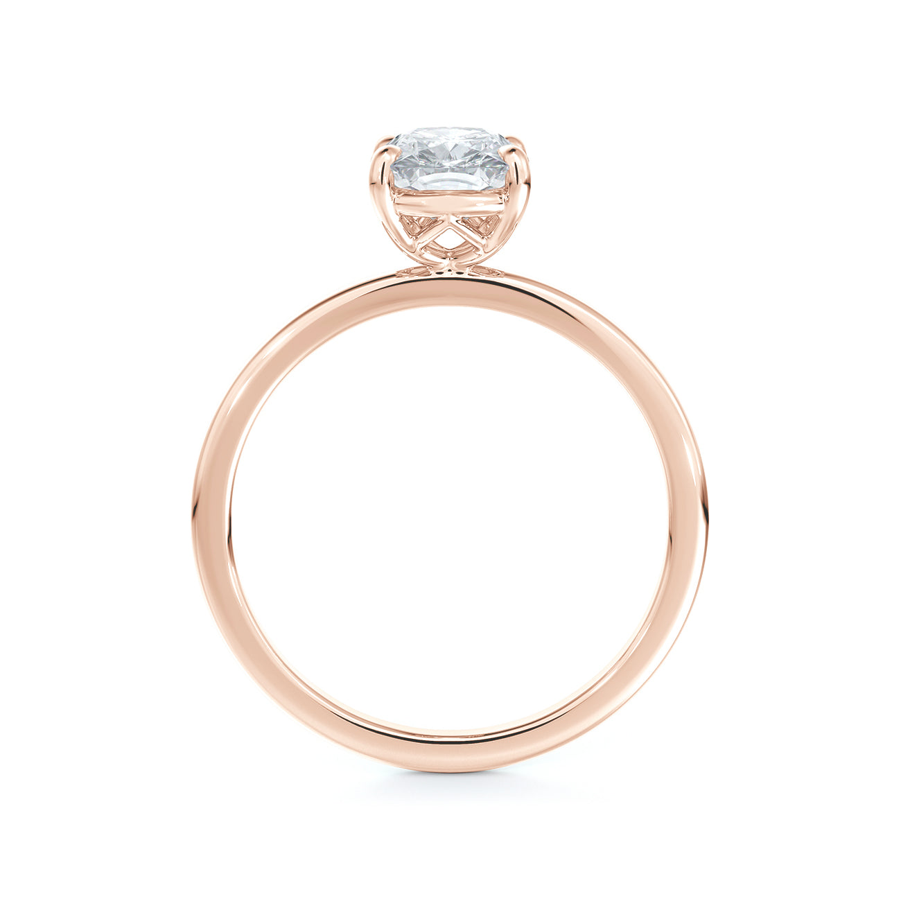 De Beers Forevermark Icon™ Delicate Cushion Brilliant Engagement Ring
