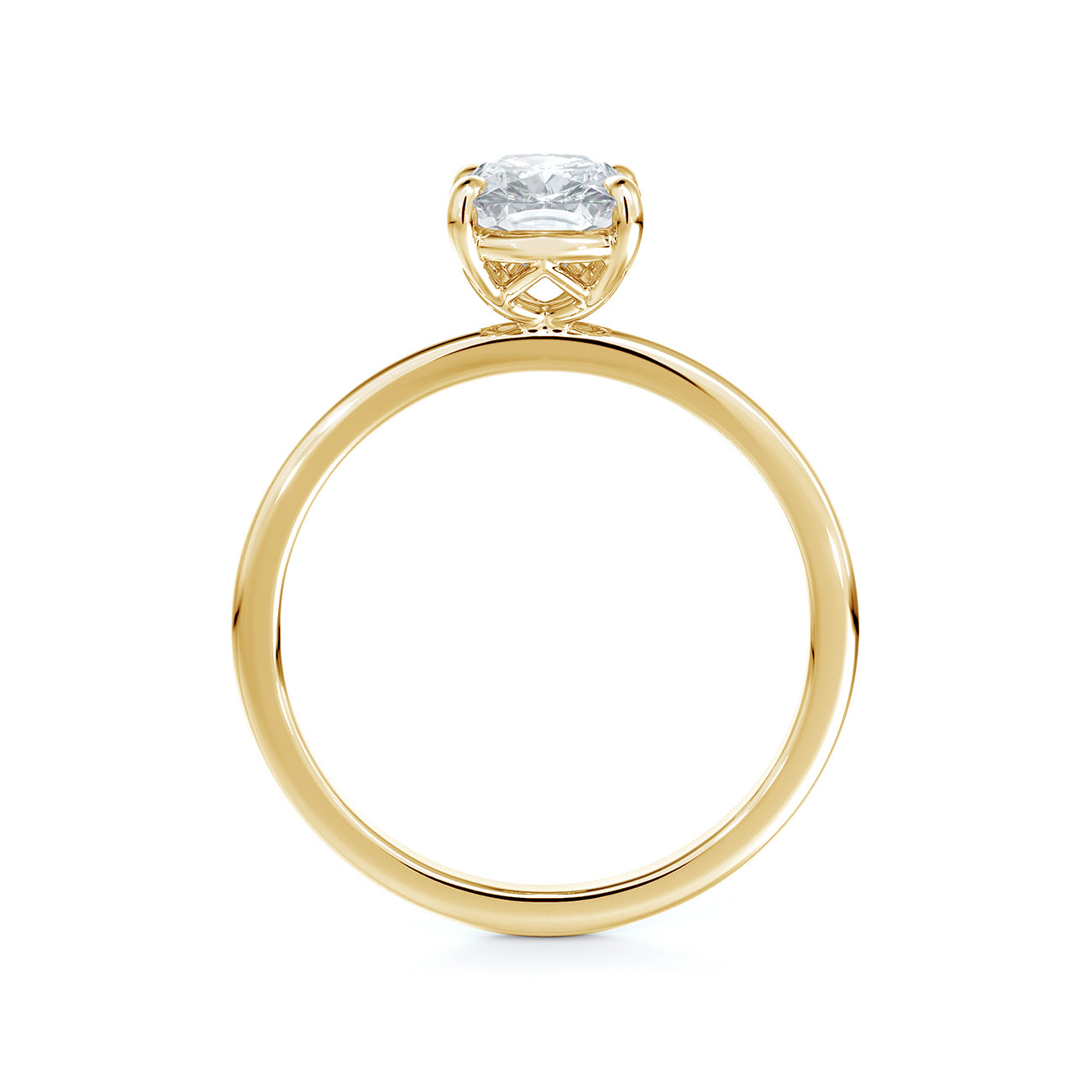 De Beers Forevermark Icon™ Delicate Cushion Brilliant Engagement Ring