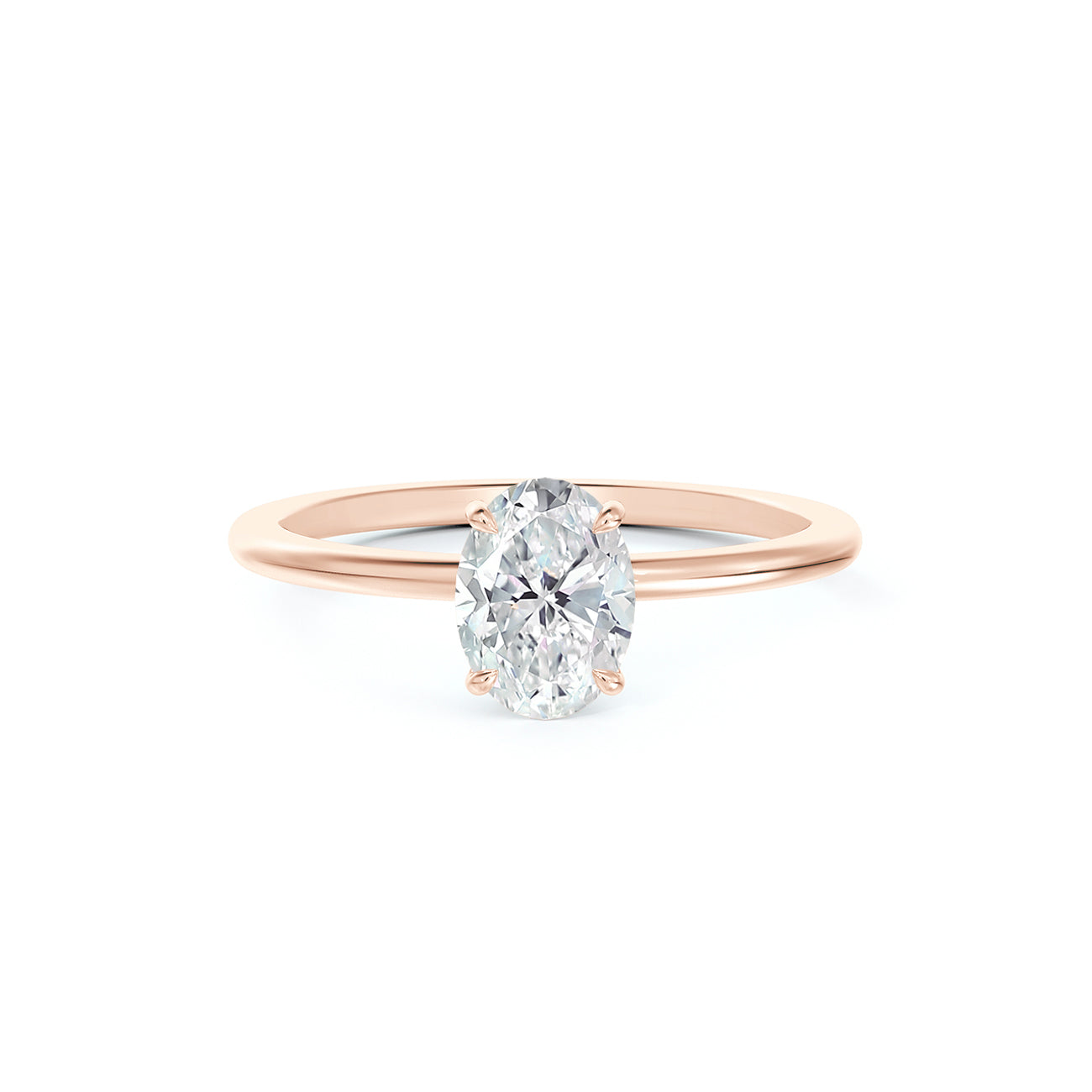 De Beers Forevermark Icon™ Delicate Oval Brilliant Engagement Ring