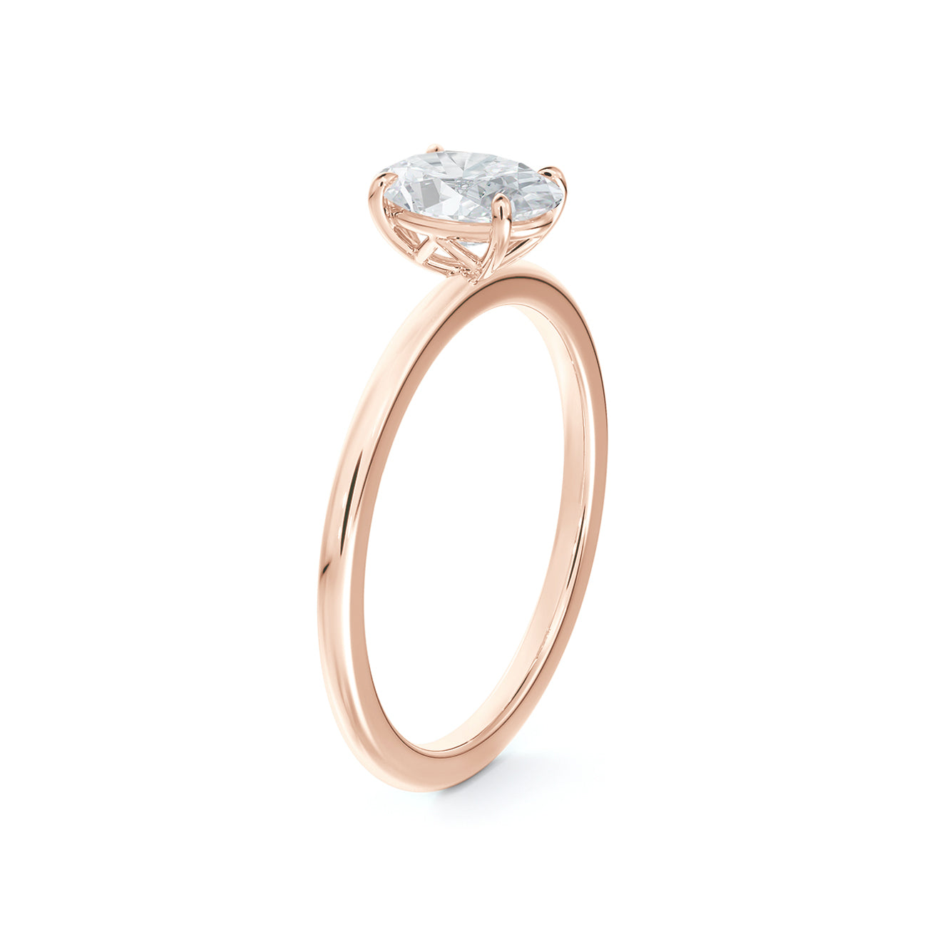 De Beers Forevermark Icon™ Delicate Oval Brilliant Engagement Ring