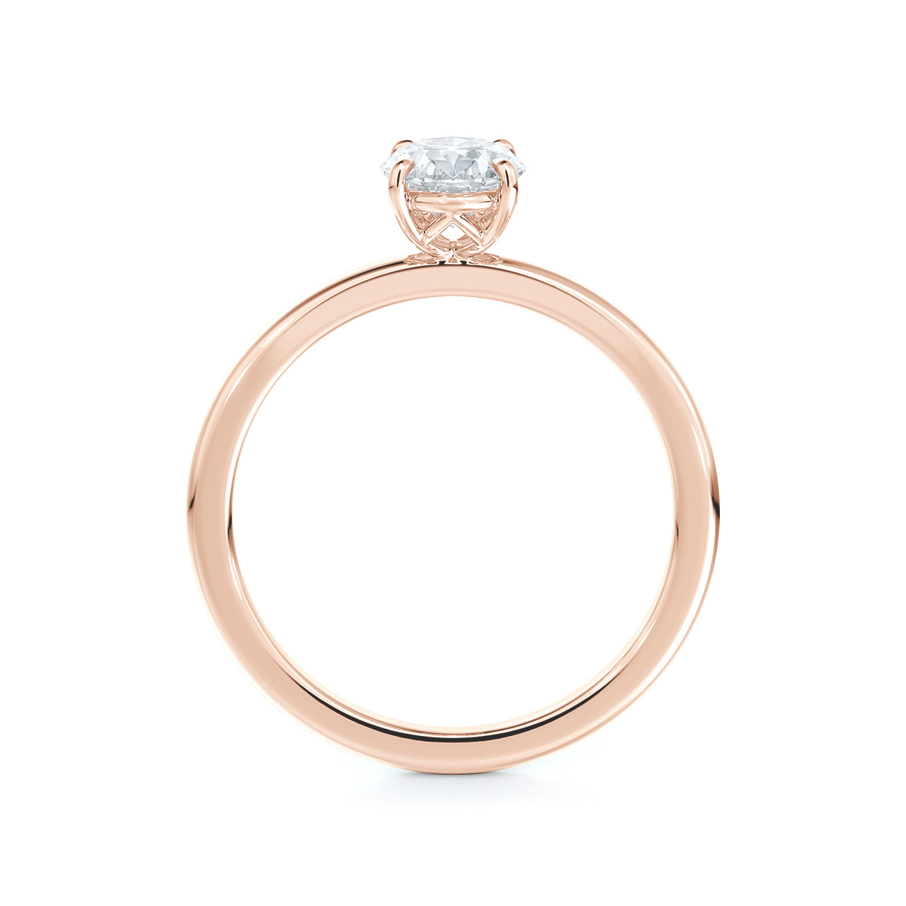 De Beers Forevermark Icon™ Delicate Oval Brilliant Engagement Ring
