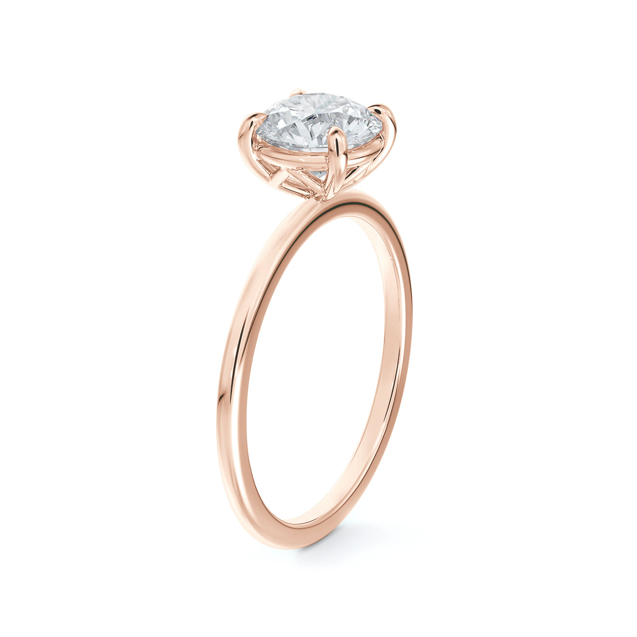 De Beers Forevermark Icon™ Delicate Round Brilliant Engagement Ring