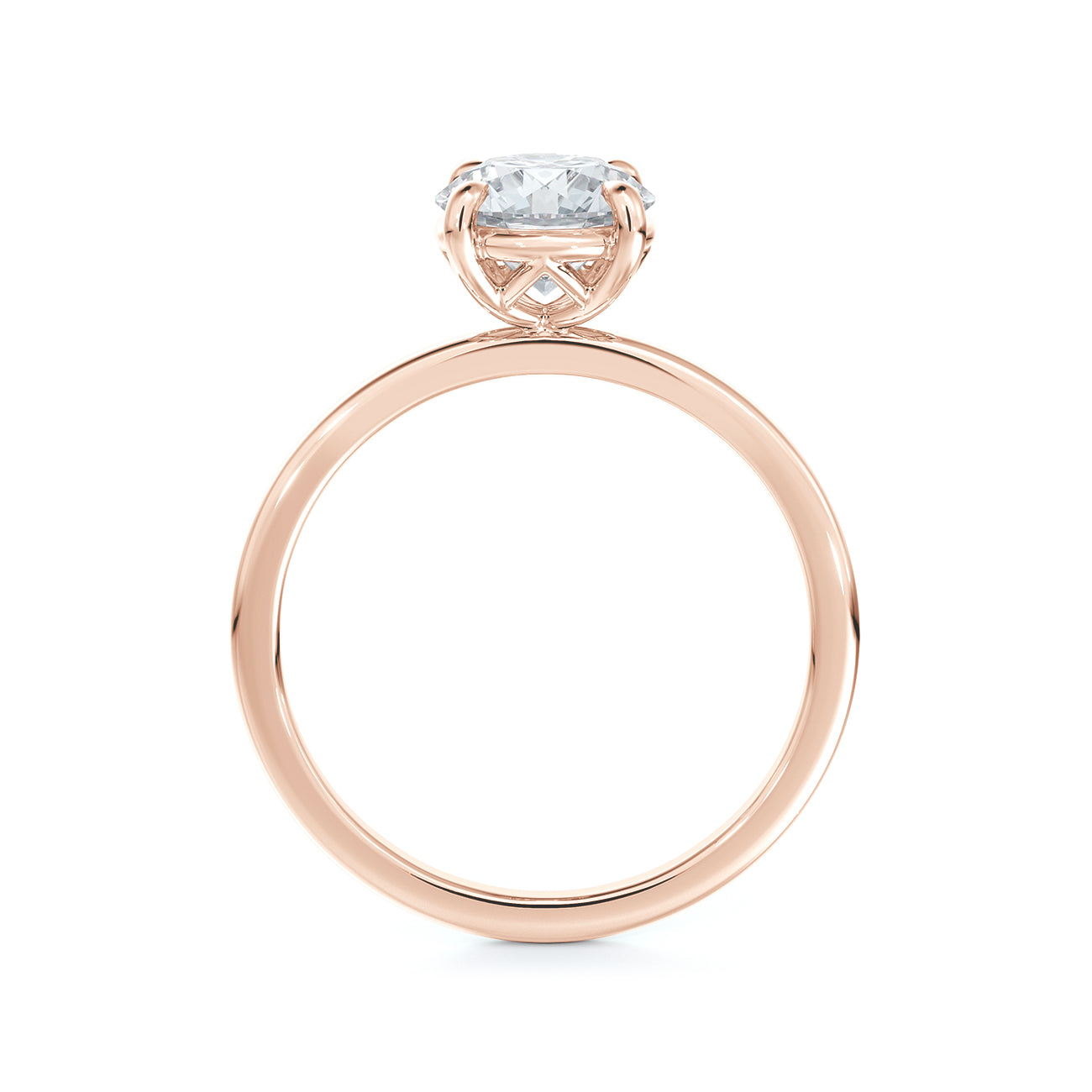 De Beers Forevermark Icon™ Delicate Round Brilliant Engagement Ring