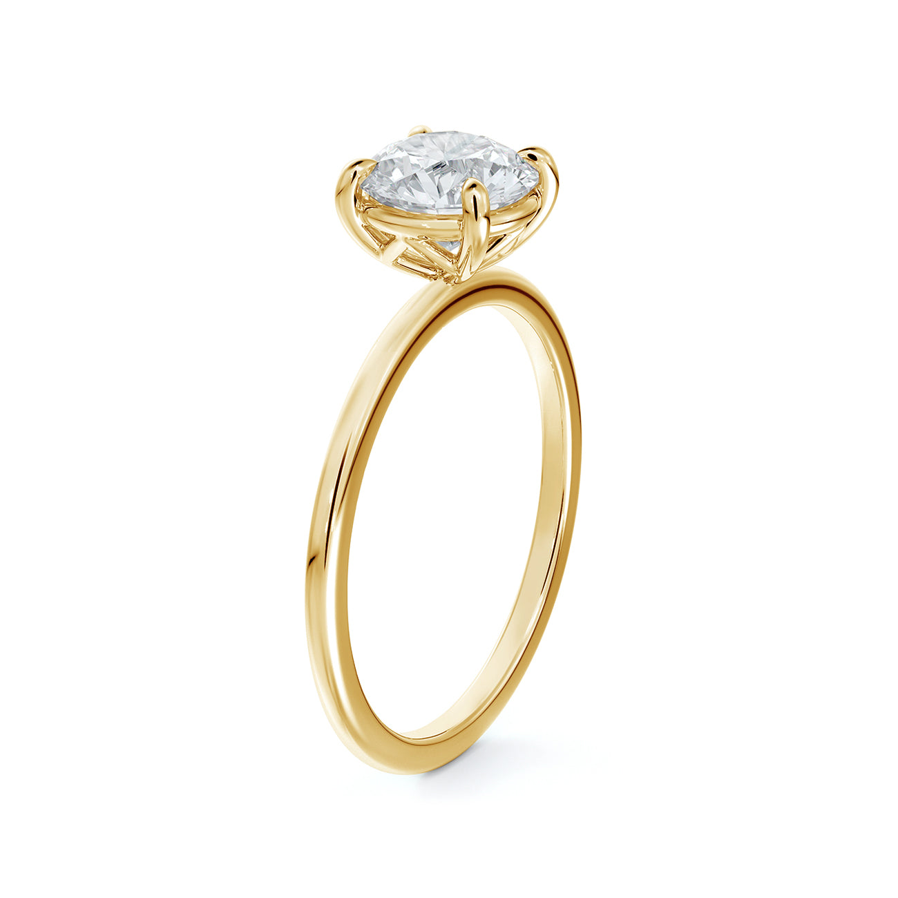 De Beers Forevermark Icon™ Delicate Round Brilliant Engagement Ring