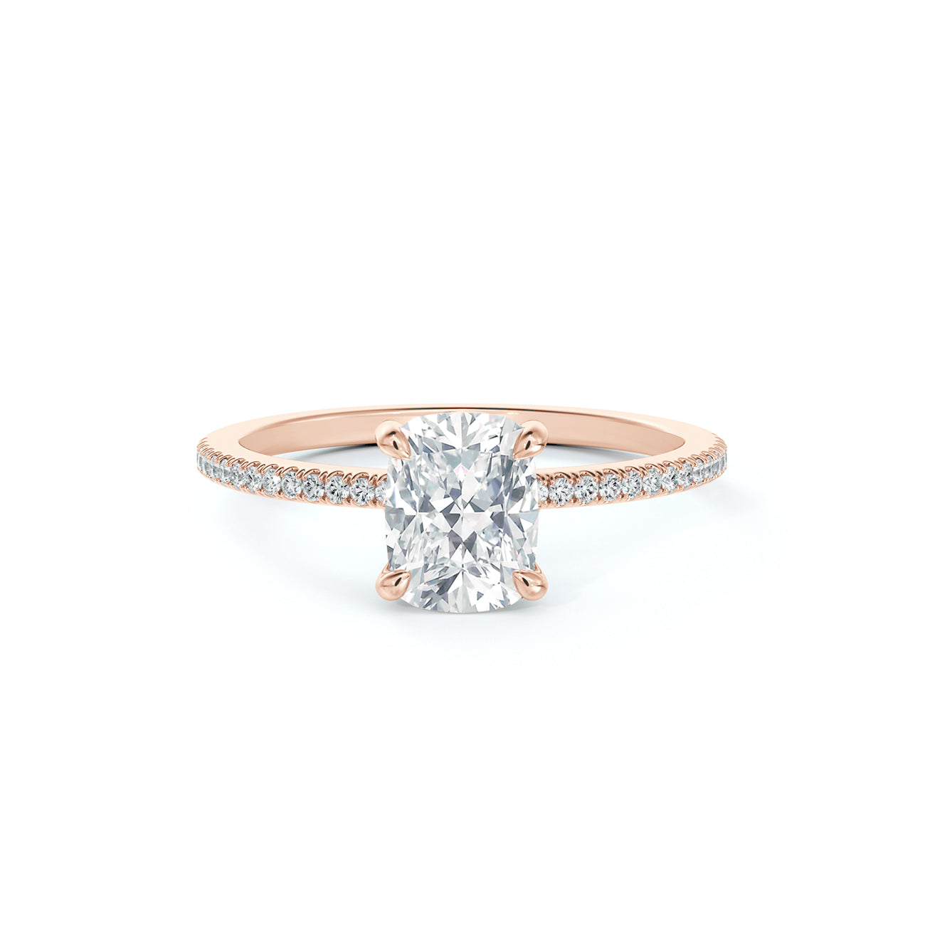 De Beers Forevermark Icon™ Delicate Cushion Brilliant Engagement Ring