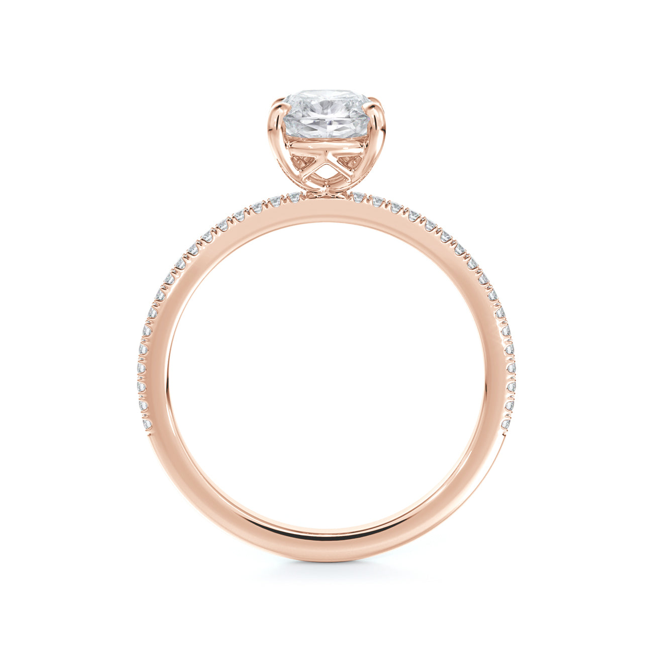 De Beers Forevermark Icon™ Delicate Cushion Brilliant Engagement Ring