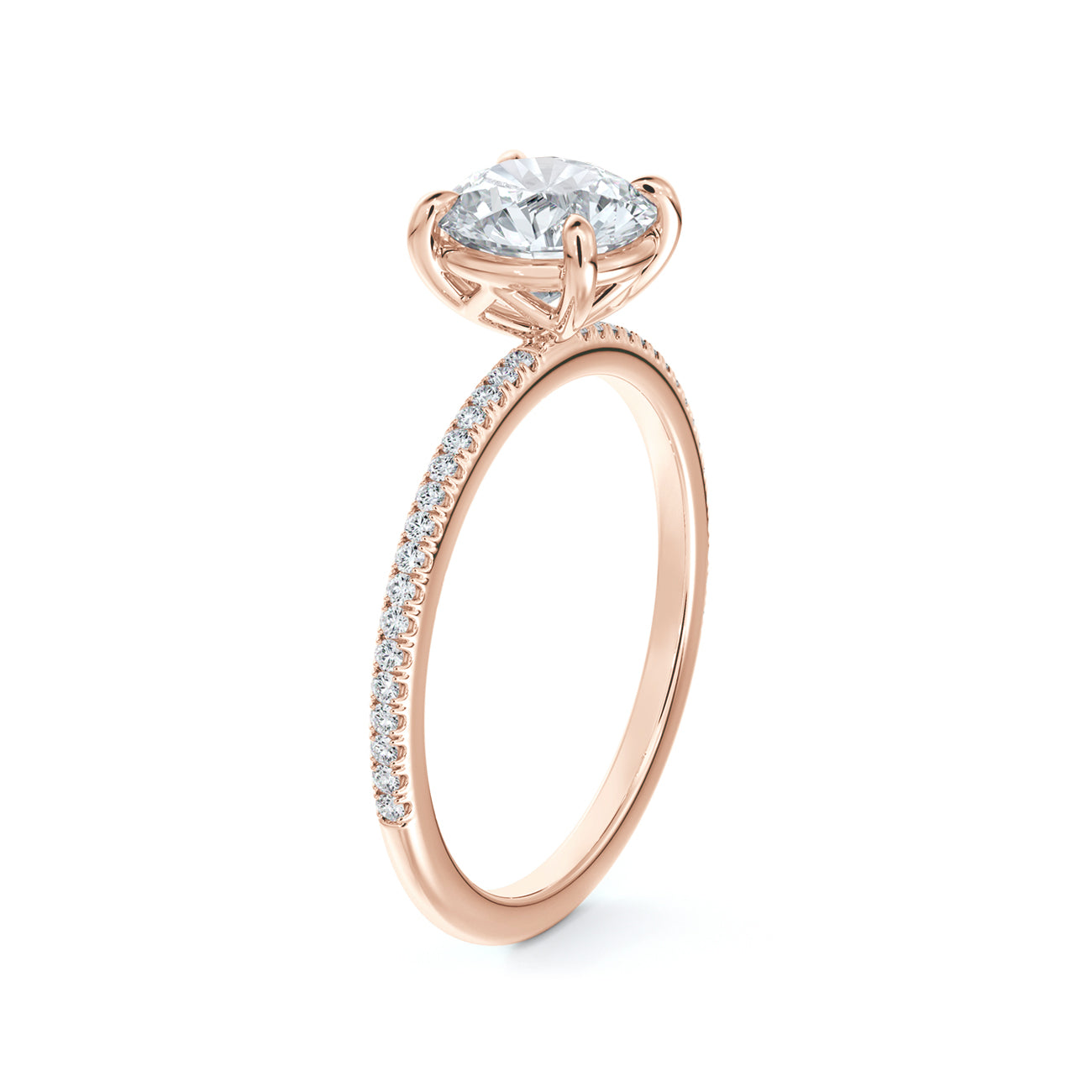 De Beers Forevermark Icon™ Delicate Round Brilliant Engagement Ring