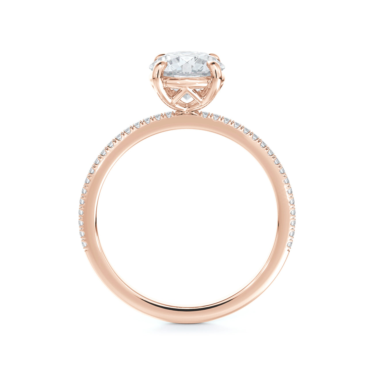 De Beers Forevermark Icon™ Delicate Round Brilliant Engagement Ring