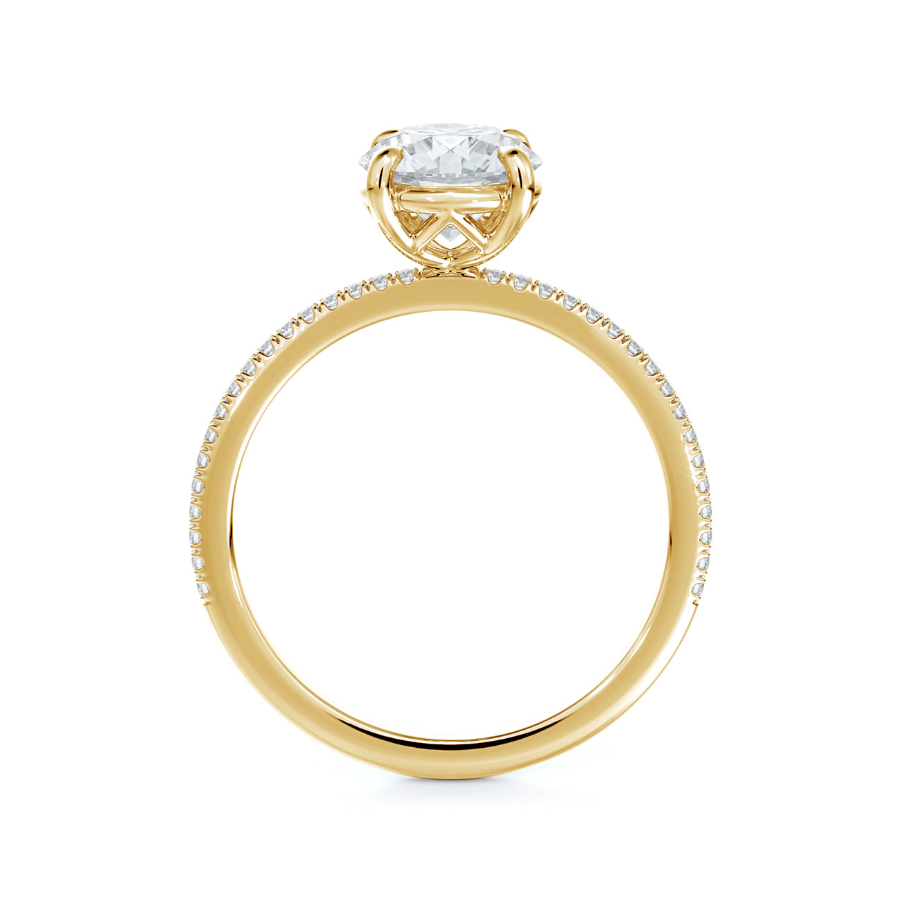 De Beers Forevermark Icon™ Delicate Round Brilliant Engagement Ring
